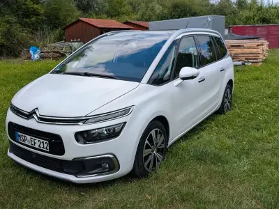 Gebraucht Citroën Grand C4 Picasso Shine 165 PS (121 kW) 2017 Weiß Van / Kleinbus