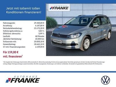 Gebraucht VW Touran Comfortline 150 PS (110 kW) 2024 Silber Van / Kleinbus