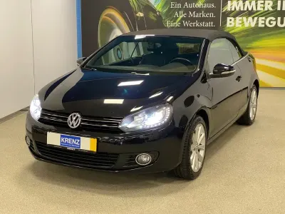 Gebraucht VW Golf 105 PS (77 kW) 2011 Schwarz Cabrio