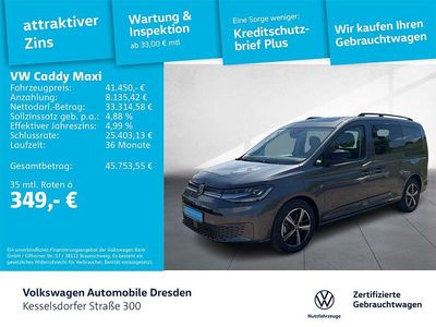 Gebraucht VW Caddy Maxi Life Life 116 PS (85 kW) 2025 Grau Van / Kleinbus