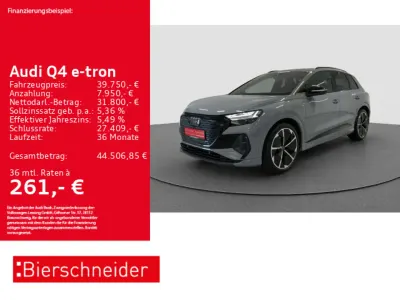 Gebraucht Audi Q4 e-tron S-Line 219 kW (299 PS) 2023 Grau SUV