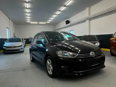 Gebraucht VW Golf Sportsvan Highline 150 PS (110 kW) 2014 Schwarz Van / Kleinbus