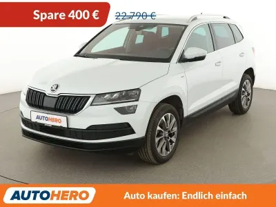 Second-hand Skoda Karoq Clever 116 CP (85 kW) 2021 Alb SUV