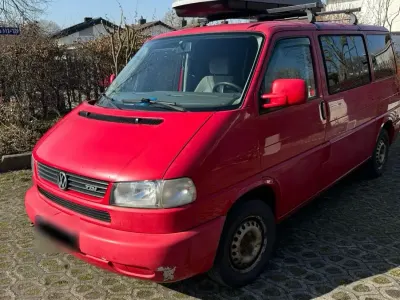 Second-hand VW T4 102 CP (75 kW) 1998 Roșu Van