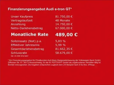 Second-hand Audi e-tron GT quattro Ambiente 22 kW (30 CP) 2024 Andere Berlinǎ