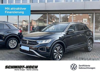 Gebraucht VW T-Roc Goal 116 PS (85 kW) 2025 Deep black perleffekt (schwarz) SUV