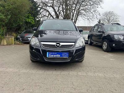 Gebraucht Opel Zafira Family 110 PS (80 kW) 2012 Schwarz Van / Kleinbus
