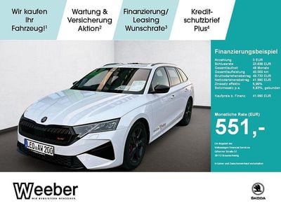 Usata Skoda Octavia RS 265 CV (194 kW) 2026 Bianco Station wagon