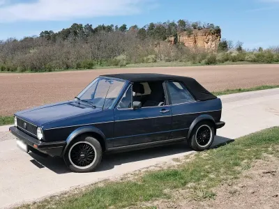 Gebraucht VW Golf Cabriolet 70 PS (51 kW) 1981 Blau Cabrio