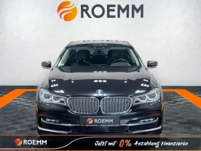 Gebraucht BMW 740L 320 PS (235 kW) 2016 Black sapphire (schwarz) Limousine
