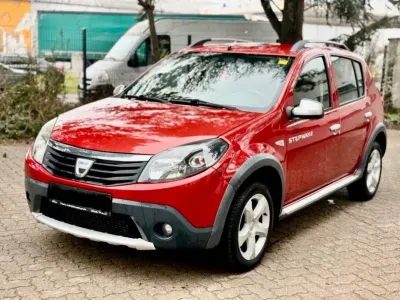 Gebraucht Dacia Sandero Stepway 2010 Rot Limousine