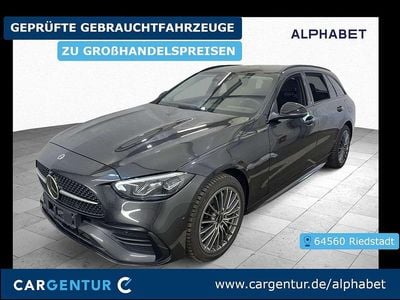 Gebraucht Mercedes C300e AMG line 313 PS (230 kW) 2022 Graphitgrau Kombi