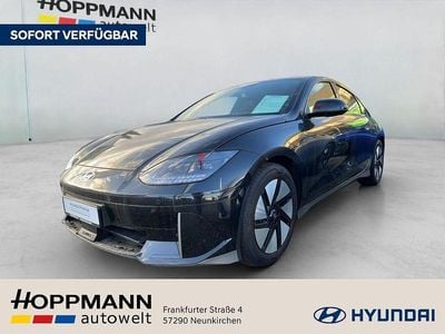 Gebraucht Hyundai Ioniq 6 Techniq 167 kW (228 PS) 2024 Schwarz (abyss black pearl / mic) Limousine