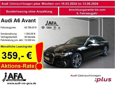 gebraucht Audi A6 Avant 35 TDI Design S tronic Matrix*ACC*19Zoll*RF