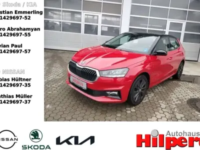 Gebraucht Skoda Fabia Style 110 PS (80 kW) 2022 Velvetrot metallic (metallic) Kleinwagen