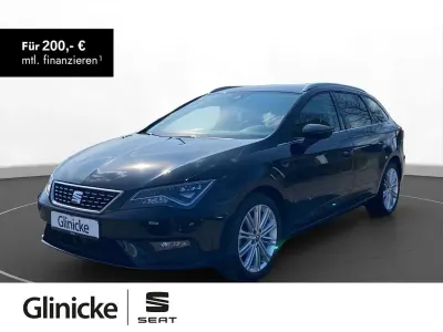 Usata Seat Leon XCELLENCE 150 CV (110 kW) 2020 Nero Berlina