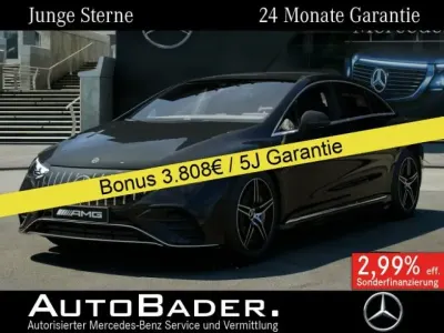 Używany Mercedes EQE AMG 53 AMG 459 kW (625 KM) 2023 Czarny Sedan/Limuzyna