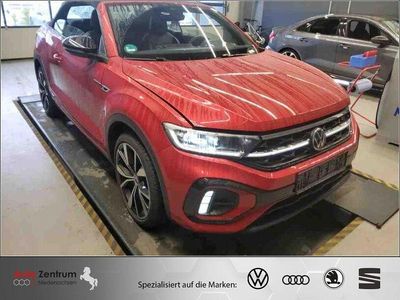 Gebraucht VW T-Roc Cabriolet R-line 150 PS (110 kW) 2022 Kings red metallic Cabrio