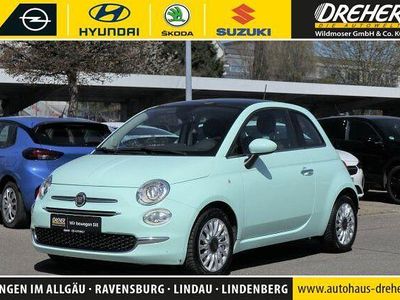 Gebraucht Fiat 500 Lounge 105 PS (77 kW) 2016 Grün Kleinwagen