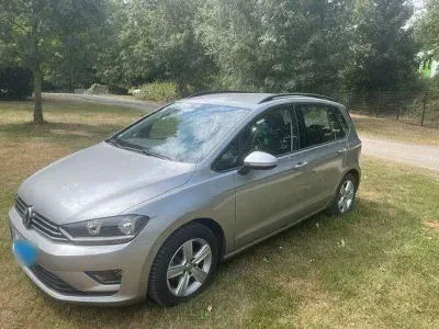 Gebraucht VW Golf Sportsvan LOUNGE 110 PS (80 kW) 2014 Silber Van / Kleinbus