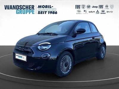Gebraucht Fiat 500e 86 kW (118 PS) 2023 Schwarzschwarz Kleinwagen