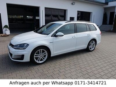 Gebraucht VW Golf VII GTD 184 PS (135 kW) 2015 Pure white Kombi