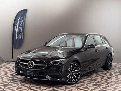 Gebraucht Mercedes C200 163 PS (119 kW) 2022 Ung. schwarz  unilack Kombi