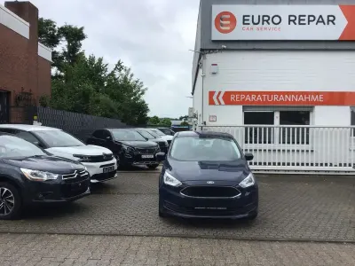 Gebraucht Ford C-MAX Ambiente 101 PS (74 kW) 2016 Blau Van / Kleinbus