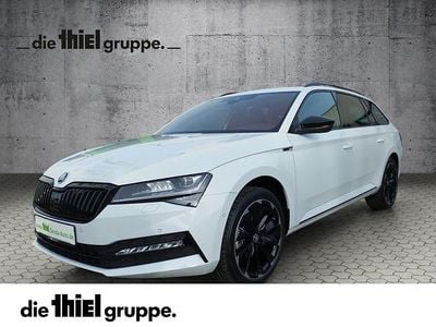 Usata Skoda Superb SportLine 150 CV (110 kW) 2024 Bianco Station wagon