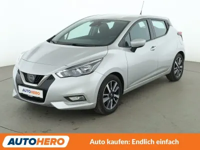 Gebraucht Nissan Micra N-Way 71 PS (52 kW) 2018 Grau Kleinwagen