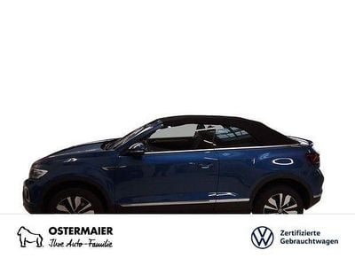 Gebraucht VW T-Roc Cabriolet Style 150 PS (110 kW) 2024 Ravennablau metallic Cabrio