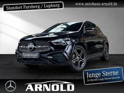 Schwarz (nachtschwarz) Gebraucht 2025 Mercedes GLA200 AMG line SUV | 42.390 € (Etwas zu teuer)