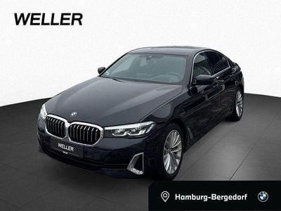 Black sapphire (schwarz) Gebraucht 2022 BMW 530 Luxury Line Limousine | 36.450 € (Superpreis)