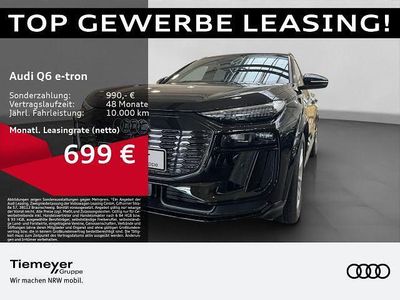 Gebraucht Audi Q6 e-tron S-Line 225 kW (306 PS) 2025 Schwarz SUV