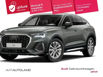 Gebraucht Audi Q3 Sportback S-Line 150 PS (110 kW) 2025 Chronosgrau SUV