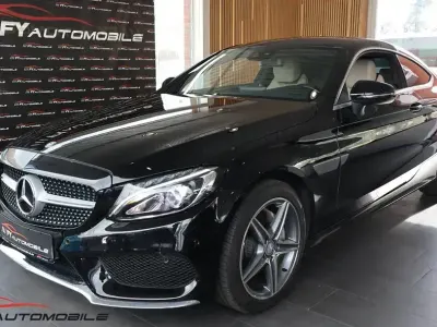 Brugt Mercedes C200 Sport 184 HK (135 kW) 2016 Sort Coupe