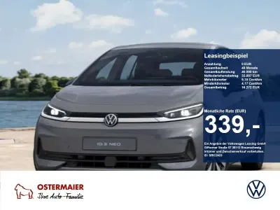 Neu VW ID.3 Life 125 kW (170 PS) 2026 Grau Kleinwagen