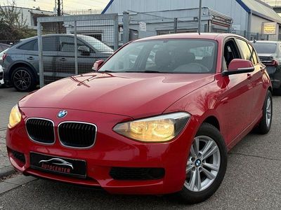 Gebraucht BMW 116 Sport Line 116 PS (85 kW) 2013 Rot Kleinwagen