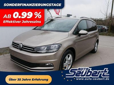 Gebraucht VW Touran Comfortline 150 PS (110 kW) 2019 Titaniumbeige metallic Van / Kleinbus