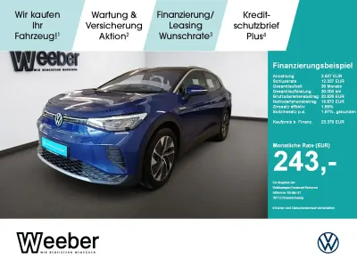 Gebraucht VW ID.4 Pure 125 kW (170 PS) 2022 Blau SUV
