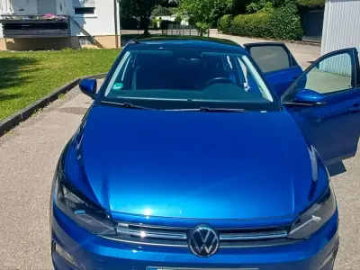Gebraucht VW Polo 110 PS (80 kW) 2021 Blau Kleinwagen