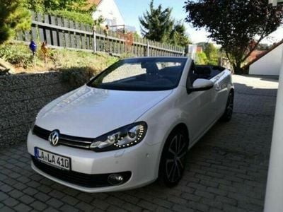 Gebraucht VW Golf Cabriolet Exclusive 140 PS (102 kW) 2015 Weiß Cabrio