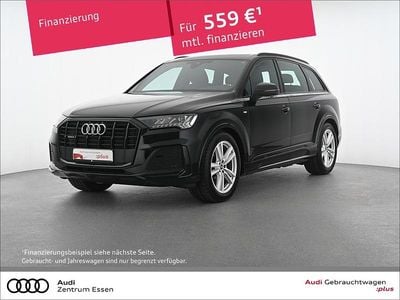 Second-hand Audi Q7 S-Line 286 CP (210 kW) 2023 Negru SUV