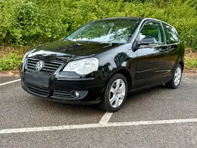 Gebraucht VW Polo 60 PS (44 kW) 2007 Schwarz Kleinwagen