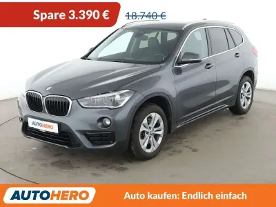 Brugt BMW X1 Sport Line 190 HK (139 kW) 2016 Grå SUV