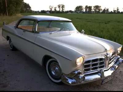 Begagnad Chrysler Imperial 280 HK (205 kW) 1956 Vit Sedan