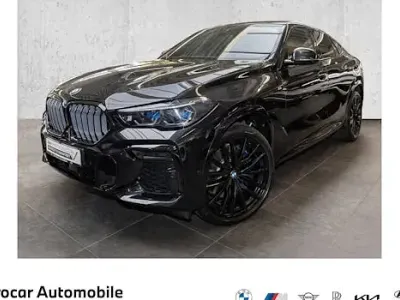 Gebraucht BMW X6 M50 Shadowline 530 PS (389 kW) 2022 Schwarz SUV