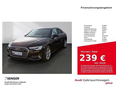 Gebraucht Audi A6 Sport 265 PS (194 kW) 2022 Brillantschwarz Limousine