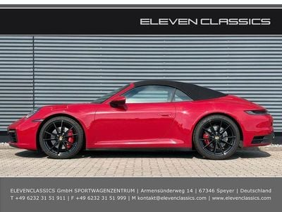 Gebraucht Porsche 911 Carrera 4S Cabriolet 450 PS (330 kW) 2020 Rot Cabrio