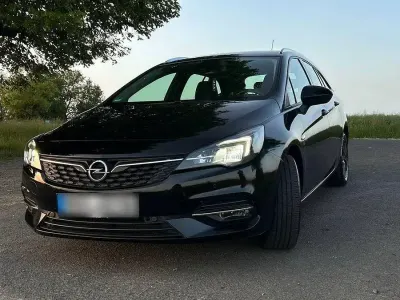 Gebraucht Opel Astra 122 PS (89 kW) 2020 Schwarz Kombi